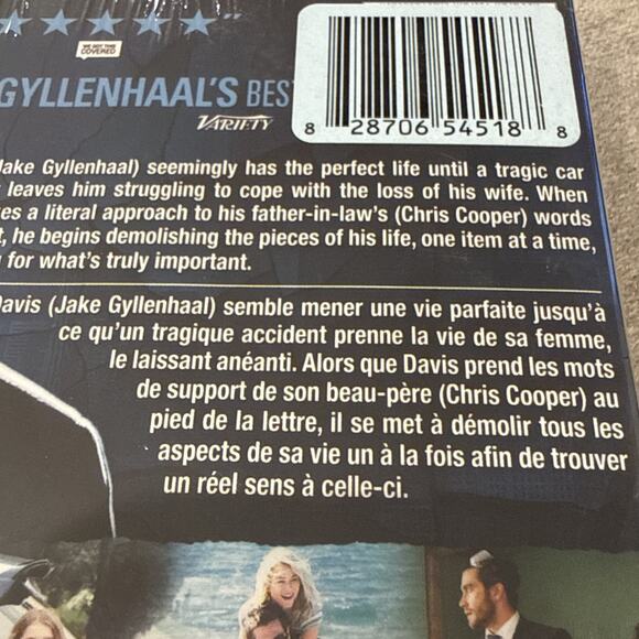 Demolition DVD 2015 Jake Gyllenhaal Naomi Watts Factory Sealed - Picture 5 of 5